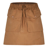 Moncler Drawstring Cargo Miniskirt