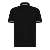 Moncler Striped Logo Polo Shirt