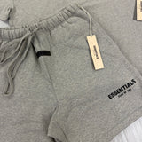 Essentials Men’s Dark Oat T-shirt & Short Set