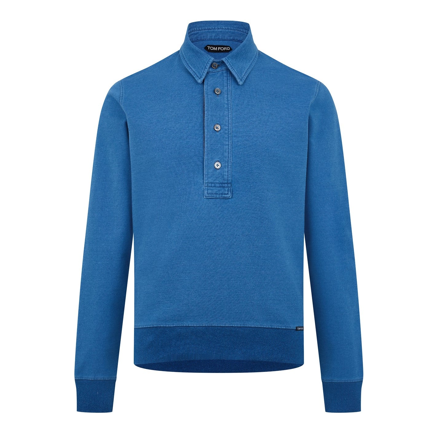 Tom Ford TF Indigo L/S Polo Sn44