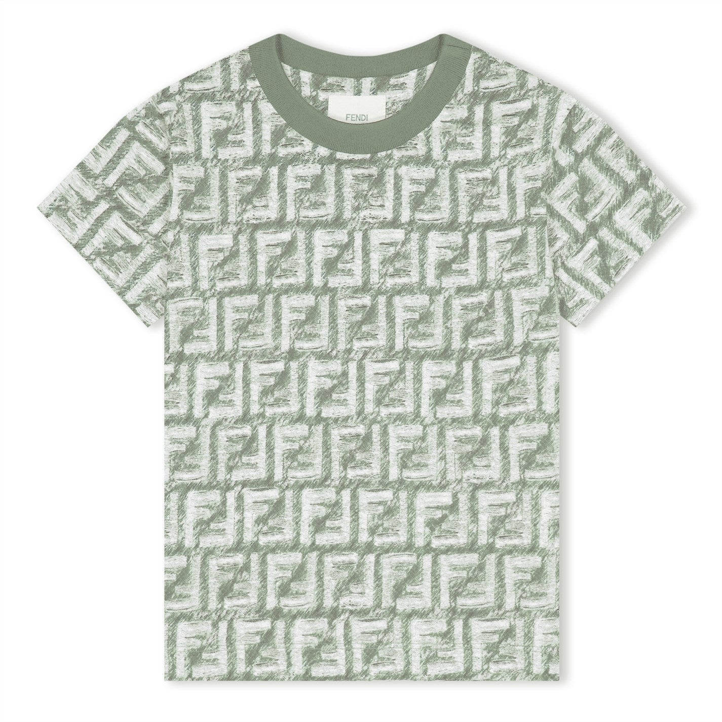 Fendi Ff Print T-Shirt Juniors