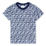 Fendi Ff Print T-Shirt Juniors