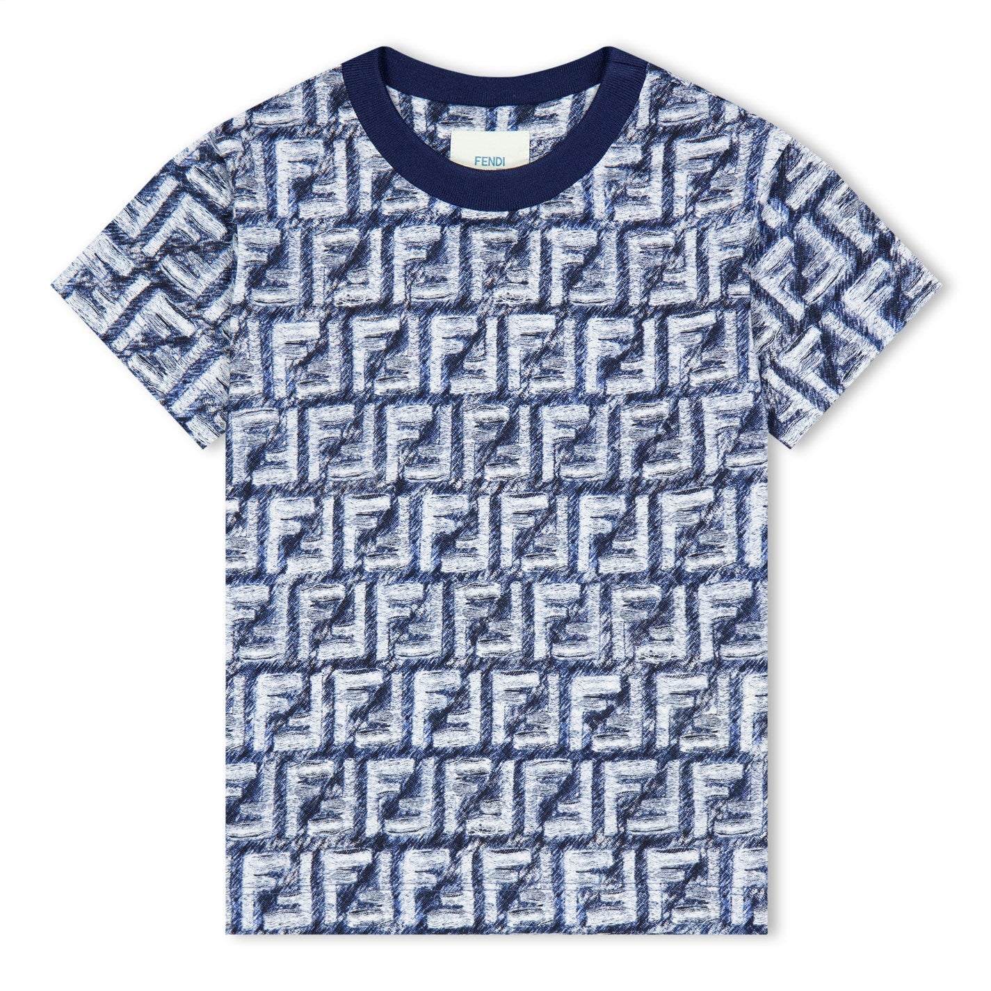 Fendi Ff Print T-Shirt Juniors