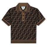 Fendi Ff Polo Shirt Juniors