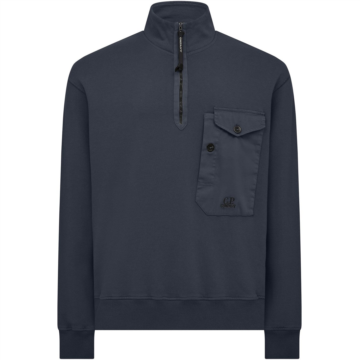 CP Company Quarter Zip Fleece Sweatshirt