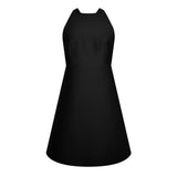 Prada Pinnafore Logo Dress