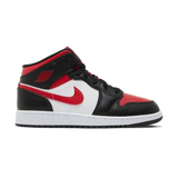 Air Jordan 1 Mid GS 'Black Fire Red'