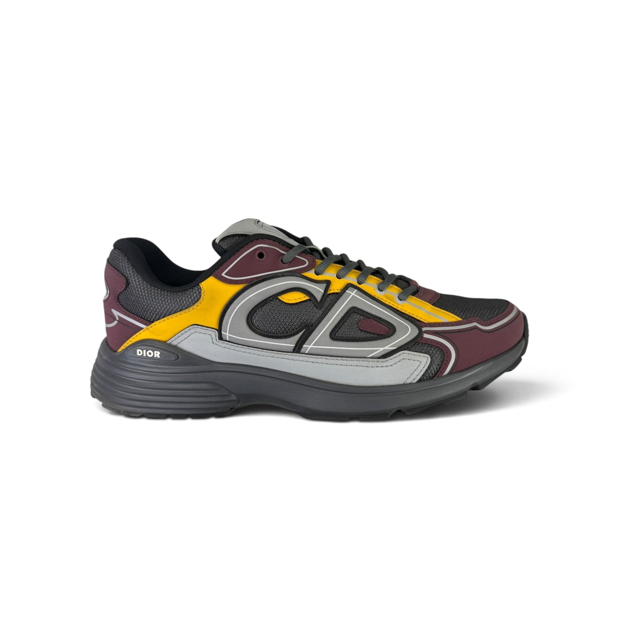 Dior B30 Men’s Burgundy / Yellow Trainers - 43 (Uk 9) - Morely TrendsDior Type here:)