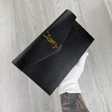 Saint Laurent Women’s Black Clutch Bag
