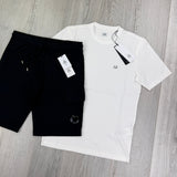 Cp Company Men’s Black & White T-shirt Set