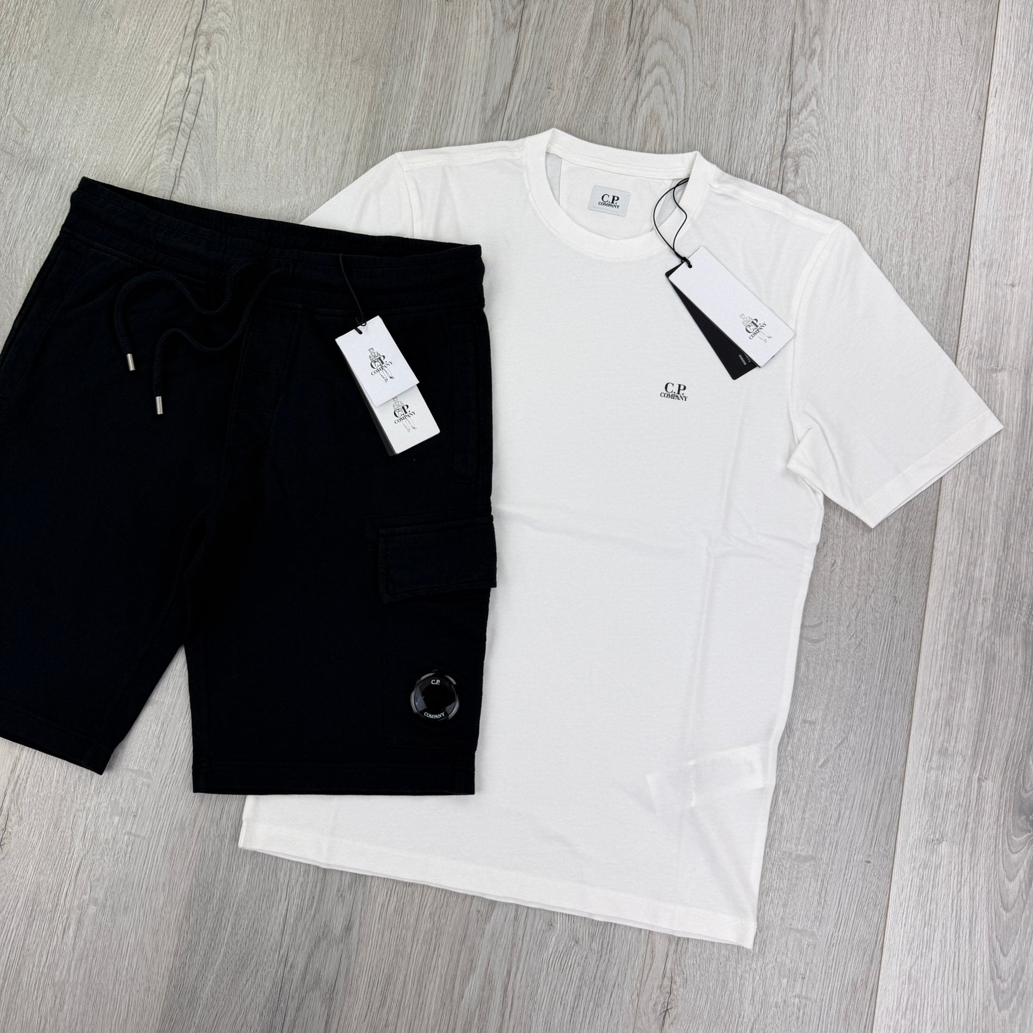 Cp Company Men’s Black & White T-shirt Set - Morely TrendsCP Company Type here:)