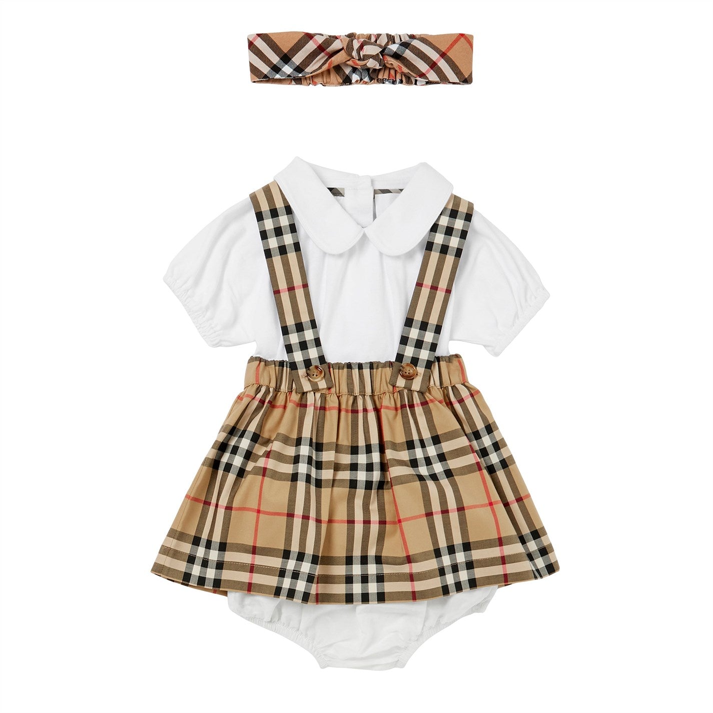 Burberry Odessa Check Set Of 3 Baby