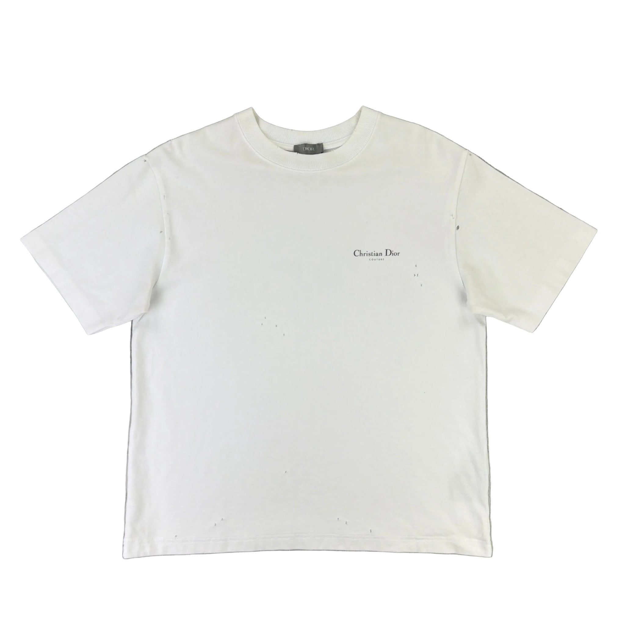 Christian Dior ‘Couture’ Men’s White T-shirt - Small - Morely TrendsDior Type here:)