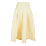 Bottega Veneta Pleated Wide Midi Skirt