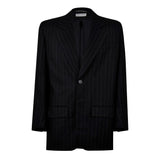 Saint Laurent Oversized Pinstripe Blazer