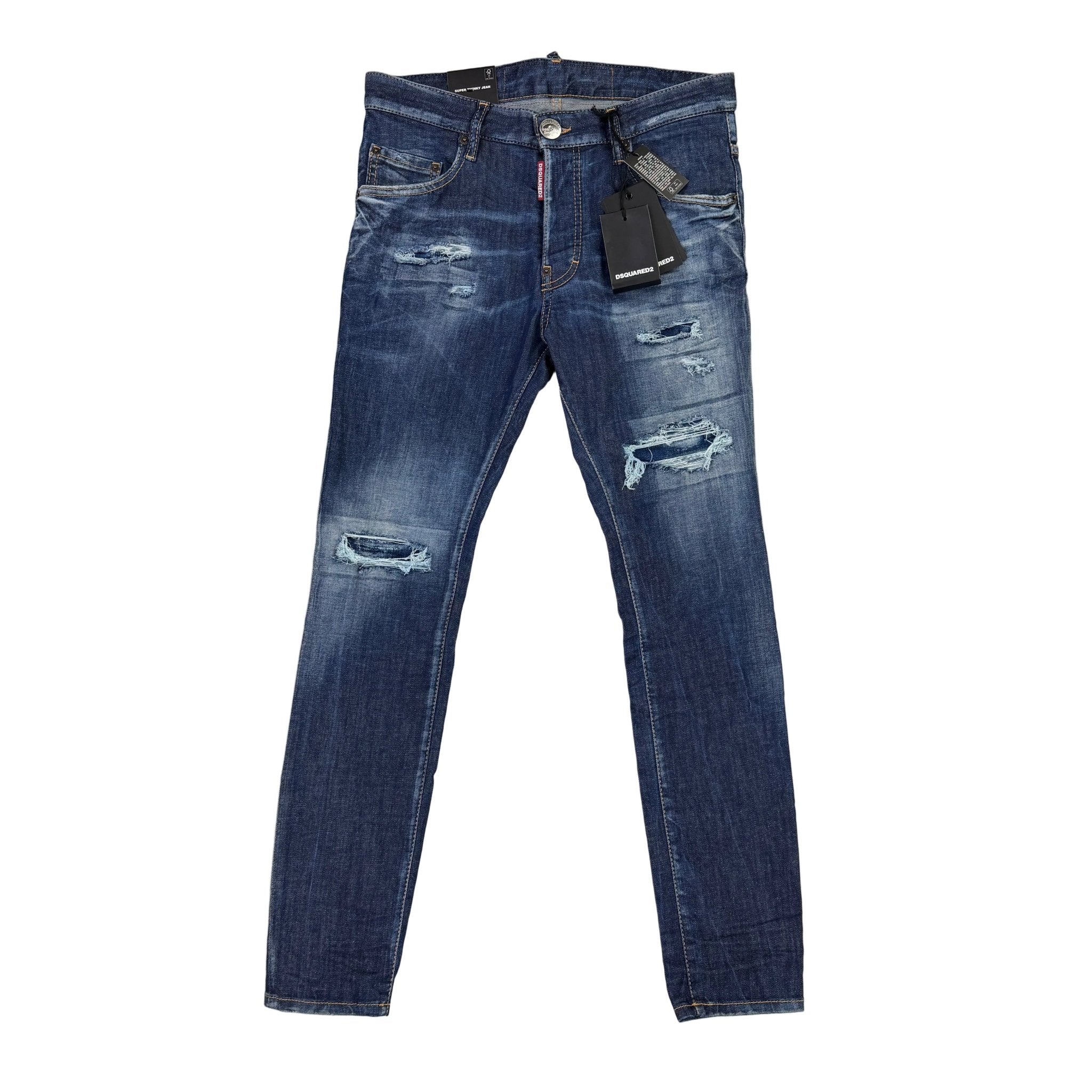 Dsquared2 Men’s Blue Distressed Jeans - 44 (Uk 28) - Morely TrendsDsquared2 Type here:)