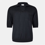 Saint Laurent Open Knit Polo