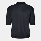 Saint Laurent Open Knit Polo