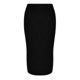 Bottega Veneta Light Textured Viscose Midi Skirt