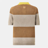 Fendi Stripe Polo Shirt