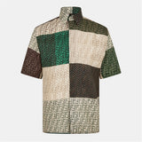 Fendi Linen Ff Print Shirt