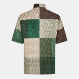 Fendi Linen Ff Print Shirt