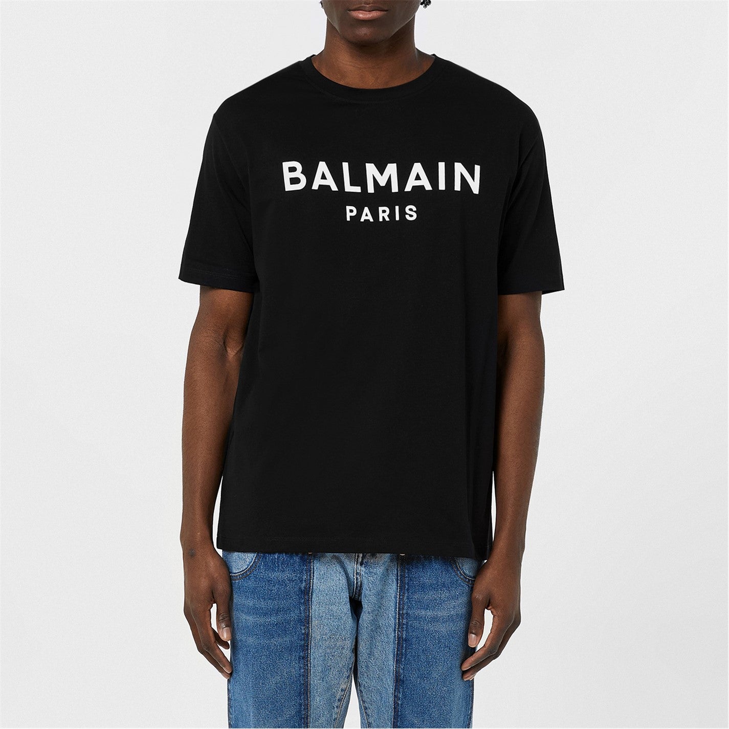 Balmain Paris Print Logo T-Shirt