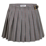 Miu Miu Gingham Check Skirt