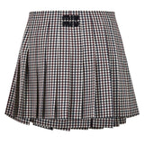 Miu Miu Gingham Check Skirt