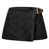 Miu Miu Buckle Micro Skirt