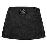 Miu Miu Buckle Micro Skirt