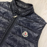 Moncler Men’s Navy GUI Gilet - Size 3