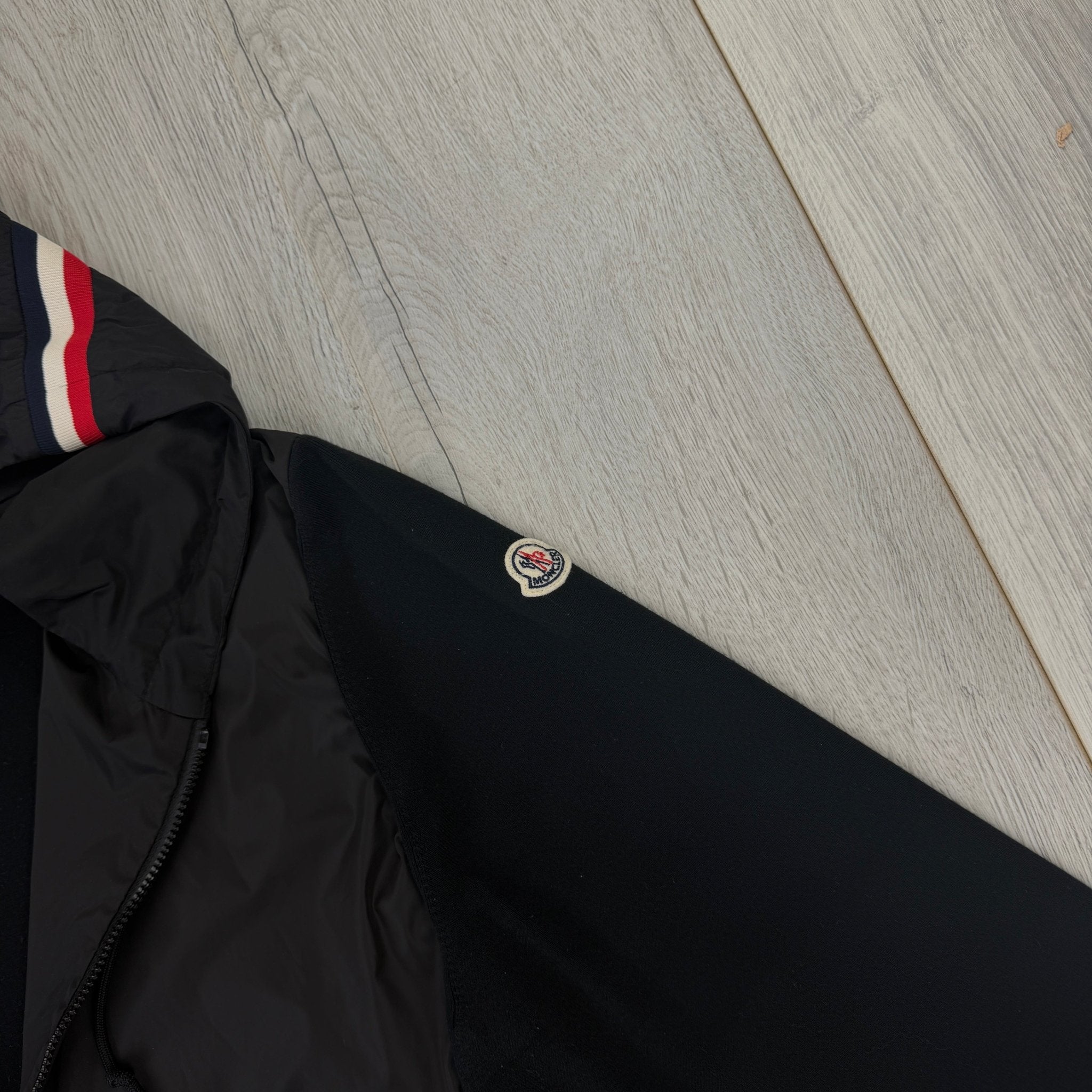 Moncler Men’s Black Maglia Tricot Cardigan - 3XL (Fit XL/XXL) - Morely TrendsMoncler Type here:)