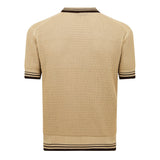Prada Embroidered Logo Knitted T-Shirt