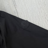 Moncler Massereau Giubbotto Men’s Black Windbreaker Jacket