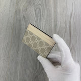Gucci GG Interlocking Cream Card Holder