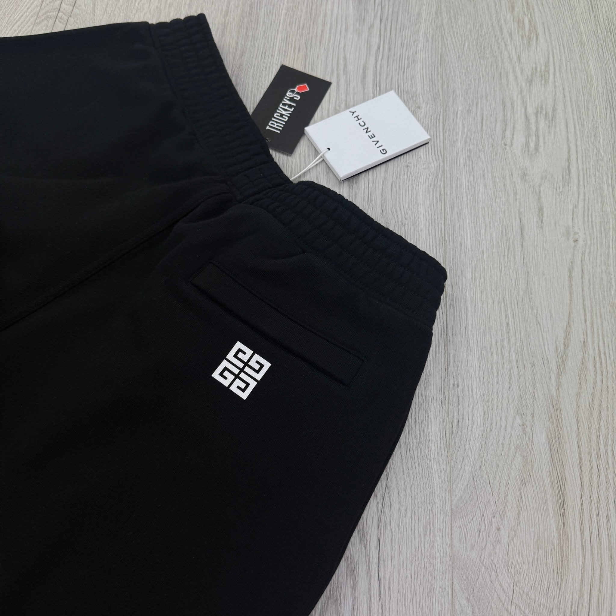 Givenchy Men’s Black Jersey Shorts - Morely TrendsGivenchy Type here:)