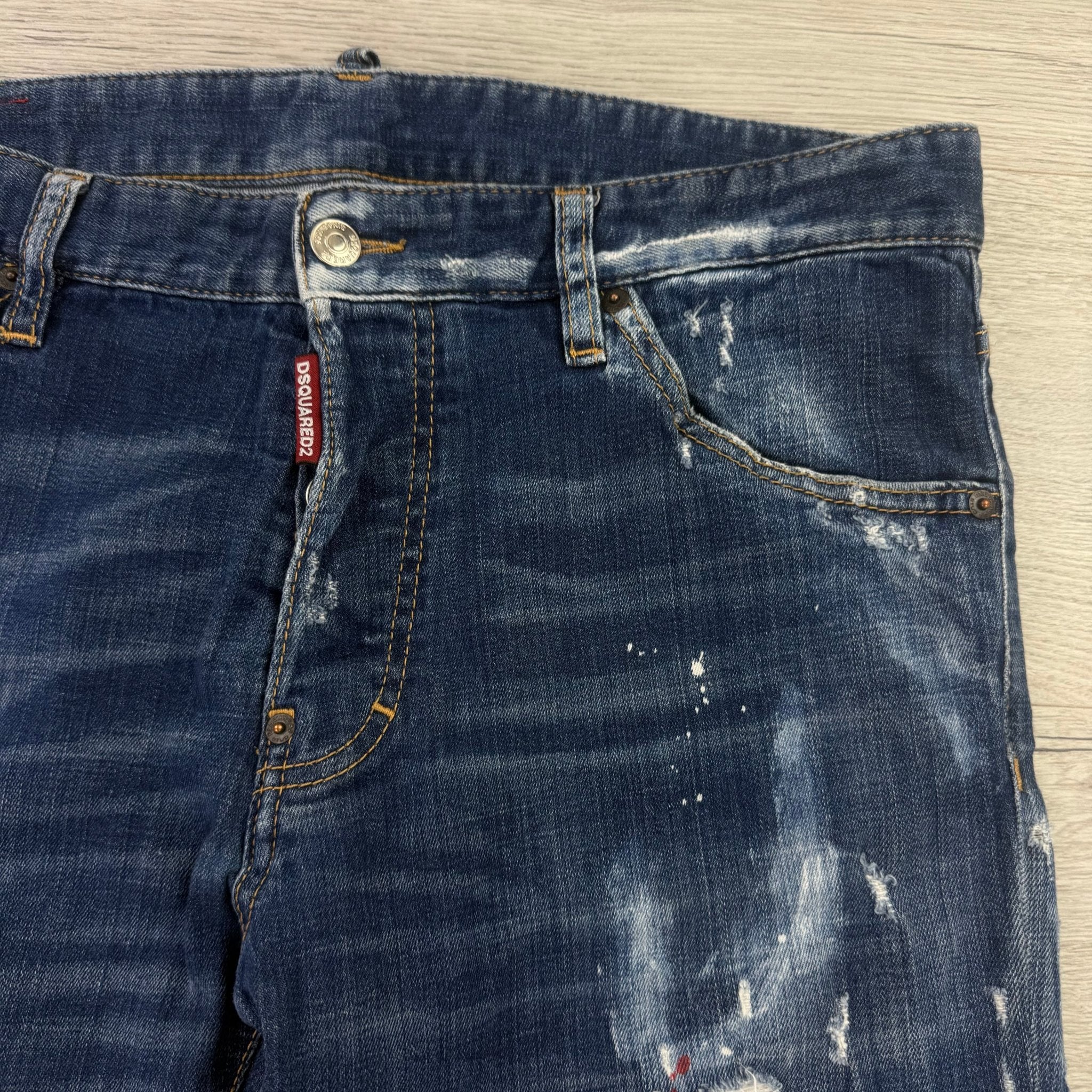 Dsquared2 Men’s Blue Distressed Cool Guy Jeans - 50 (Uk 33) - Morely TrendsDsquared2 Type here:)