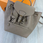 Louis Vuitton Women’s Montsouris MM in Tourtelle, Leather Backpack - Morely TrendsLouis Vuitton Type here:)