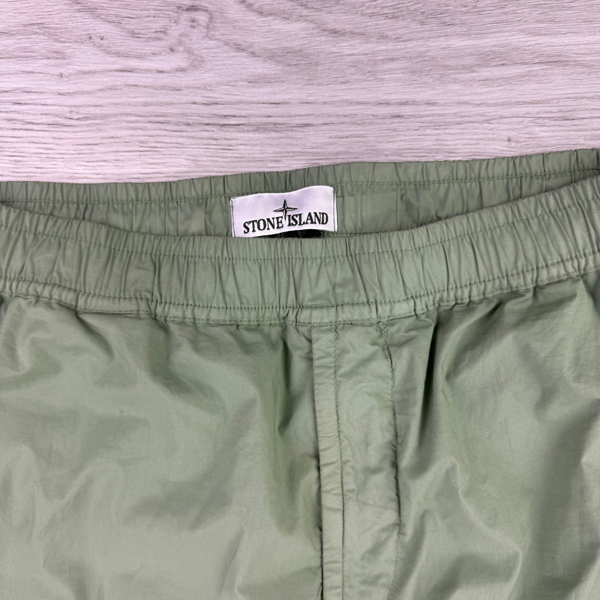 Stone Island Men’s Khaki Cargo Trousers - Uk 32 - Morely TrendsStone Island Type here:)