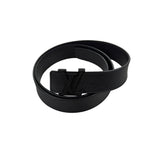 Louis Vuitton Men’s Black Thin Belt - 100 (Uk 28-34)