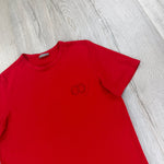 Christian Dior Men’s Red T-shirt - Large Slim - Morely TrendsDior Type here:)