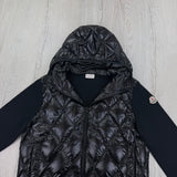 Moncler Men’s Black Tricot Cardigan - XL Slim