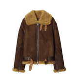 Burberry Shearling Aviator Jacket