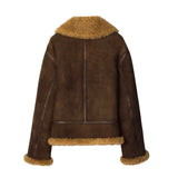 Burberry Shearling Aviator Jacket