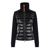 Moncler Padded Wool Zip-Up Cardigan