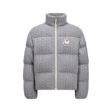 Moncler Austru Wool Short Down Jacket