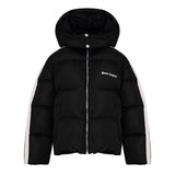 Palm Angels Hooded Logo Puffer Jacket Juniors