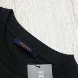 Louis Vuitton Men's Black Embossed T-shirt