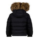 Moncler Byron Faux Fur Jacket Junior